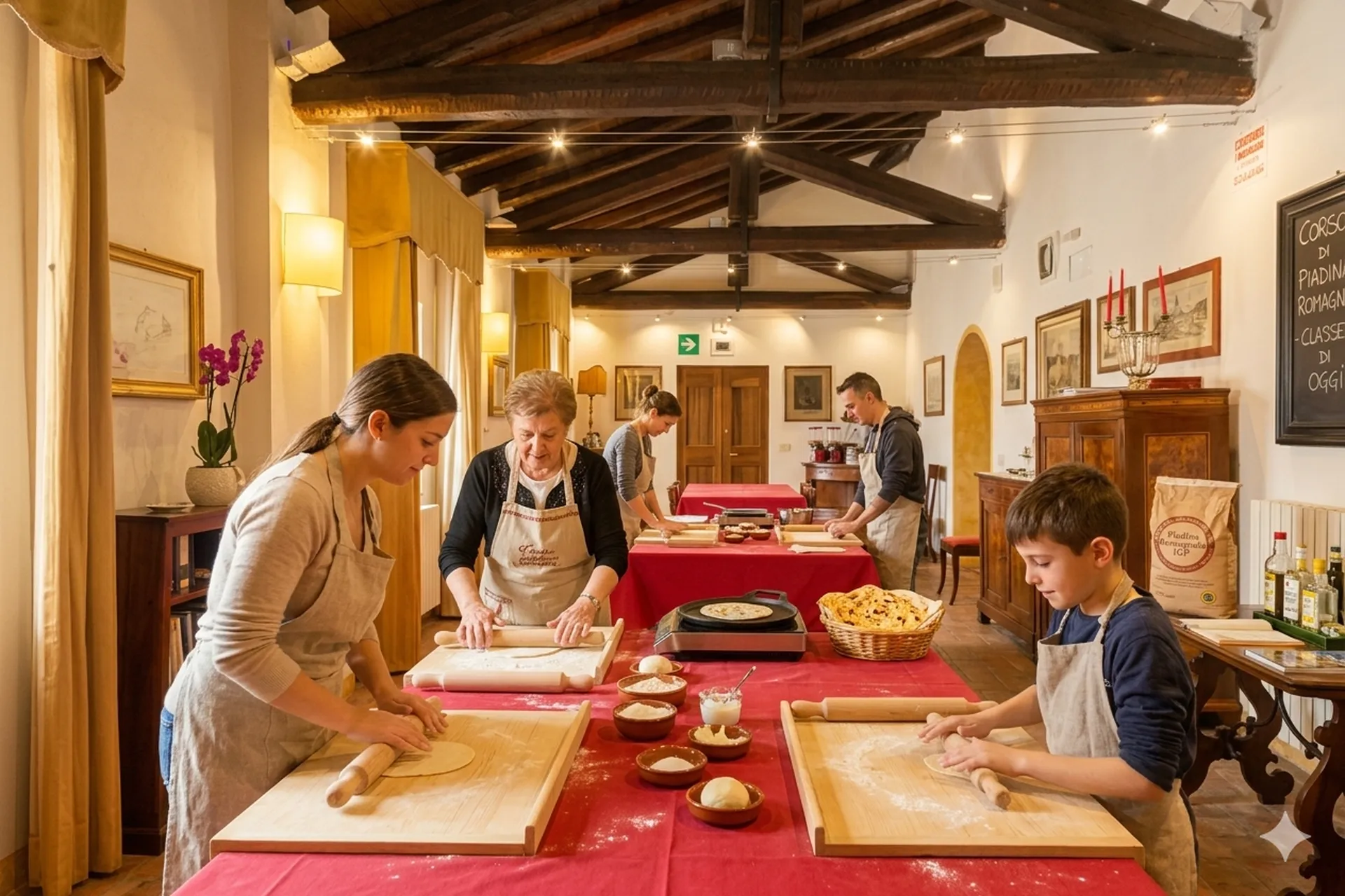Scuola di piadine