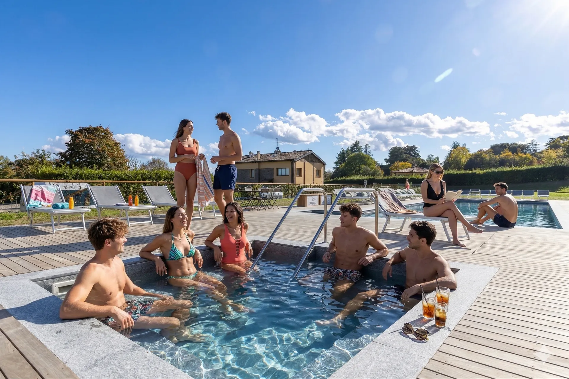 Piscina e idromassaggio